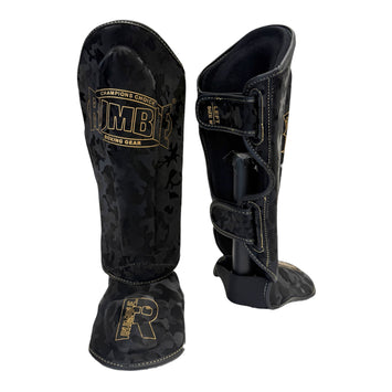 Rumble Scheenbeschermers Camo Junior 2.0 Zwart/Goud