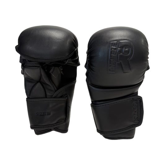 Rumble R-Line Pro MMA Handschoenen Zwart/Zwart
