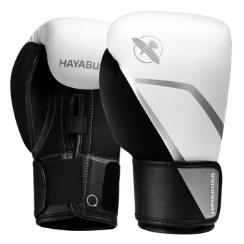 Hayabusa Bokshandschoenen E1 Wit/Zilver