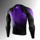 Hayabusa Men's Pro Ranked Rashguard Long Sleeve Purple