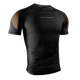 Hayabusa Men's Pro Ranked Rashguard Short Sleeve Brown