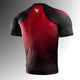Hayabusa Men's Pro Ranked Rashguard Short Sleeve Zwart