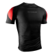 Hayabusa Men's Pro Ranked Rashguard Short Sleeve Zwart