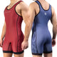 Hayabusa Men's Surge Wrestling Singlet Reversible Red/Blue