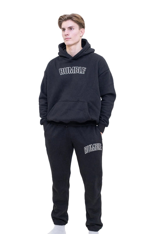 Rumble Recovery Hoodie Zwart/Wit