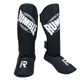 Rumble Scheenbeschermers PU Beginner Zwart/Wit