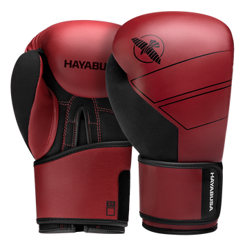 Hayabusa Bokshandschoenen S4 Leer Rood