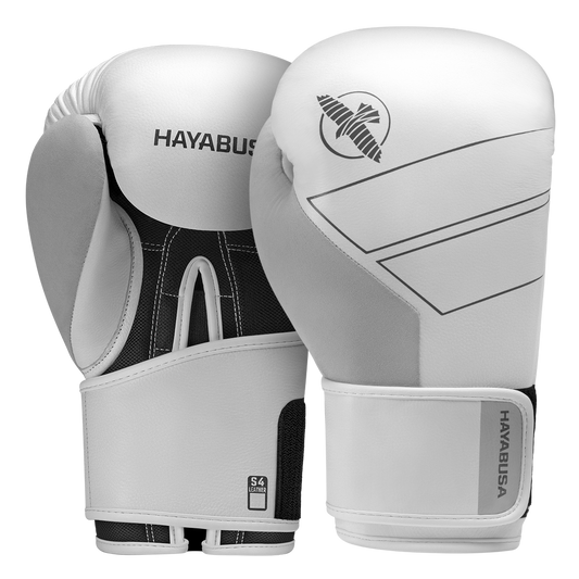 Hayabusa Bokshandschoenen S4 Leer Wit