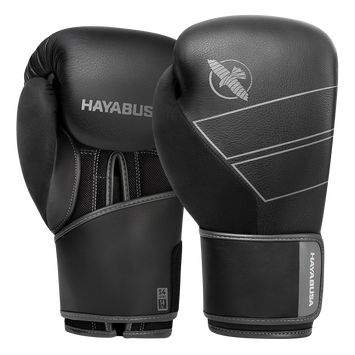 Hayabusa Bokshandschoenen S4 Leer Zwart