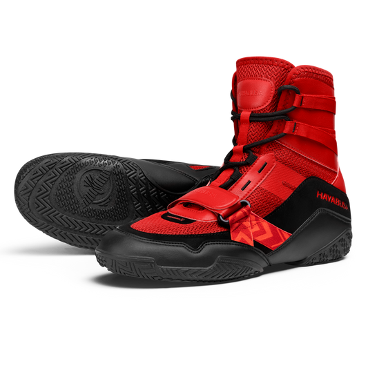Hayabusa Boksschoenen Strike Boxing Rood