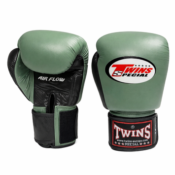 Twins Bokshandschoenen BGVL 3 AIR Zwart/Army