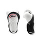 Twins Kickboks Set Bokshandschoen BGVL-6 Wit/Zwart & Scheenbeschermer SGL-7 Wit