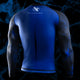 Hayabusa Rashguard UFC BJJ Long Sleeve Zwart/Blauw