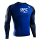 Hayabusa Rashguard UFC BJJ Long Sleeve Zwart/Blauw