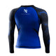 Hayabusa Rashguard UFC BJJ Dames Short Sleeve Zwart/Blauw
