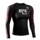 Hayabusa Rashguard UFC BJJ Dames Long Sleeve Zwart/Rood