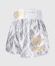 Venum Kickboksshort Contender XT Muay Thai Wit/Zilver