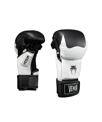 Venum Attack 2.0 MMA handschoenen Leer Zwart/Wit