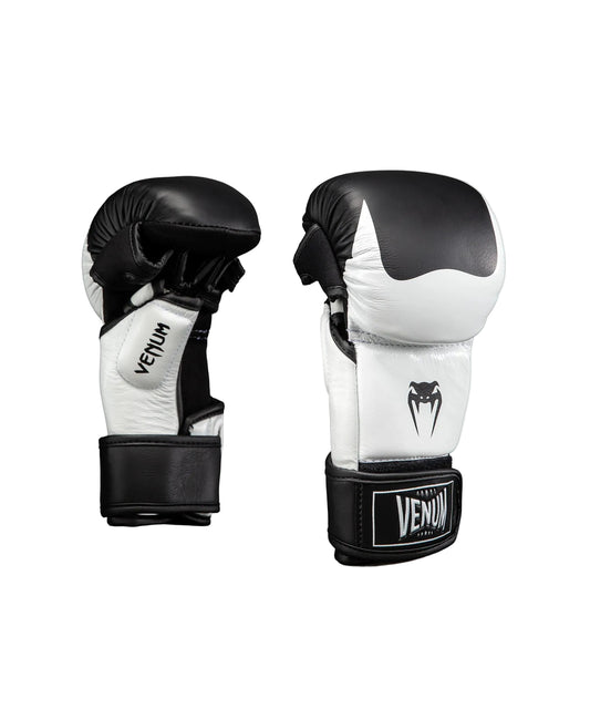 Venum Attack 2.0 MMA handschoenen Leer Zwart/Wit