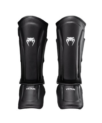 Venum Stealth Scheenbeschermers Zwart/Wit