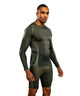 Venum Stealth Rashguard Long Sleeve Khaki/Groen
