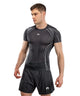 Venum Stealth Rashguard Short Sleeve Zwart/Wit