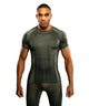 Venum Stealth Rashguard Short Sleeve Khaki/Groen