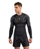 Venum Streamline Rashguard Long Sleeve Zwart/Goud