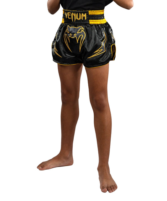 Venum Bangkok Fury Kickboksshort Kids Zwart/Goud