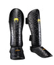 Venum Contender 1.5 XT 3D Scheenbeschermers Zwart/Goud
