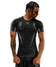 Venum Amazonia Reborn Short Sleeve Rashguard Zwart/Grijs