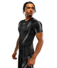 Venum Amazonia Reborn Short Sleeve Rashguard Zwart/Grijs