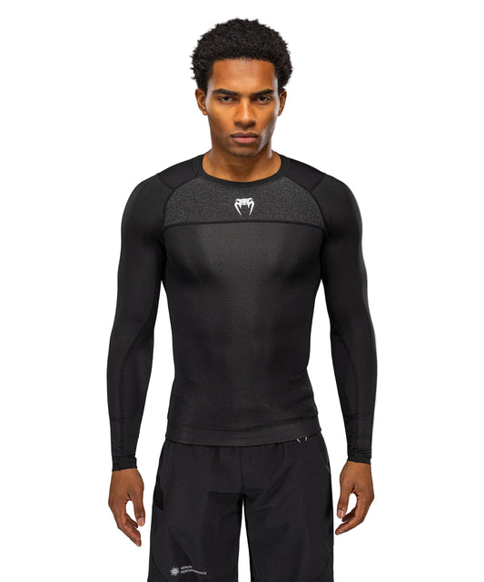 Venum G-Fit Scale Long Sleeve Rashguard Zwart
