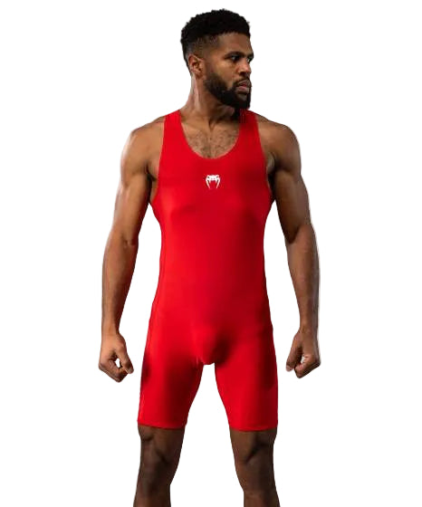 Venum Challenger Men's Wrestling Singlet Red