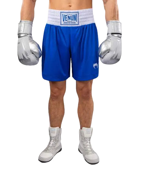 Venum Classic Boxing shorts Blue/White