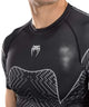 Venum Midnight Fury Short Sleeve Rashguard Black/Grey/Silver