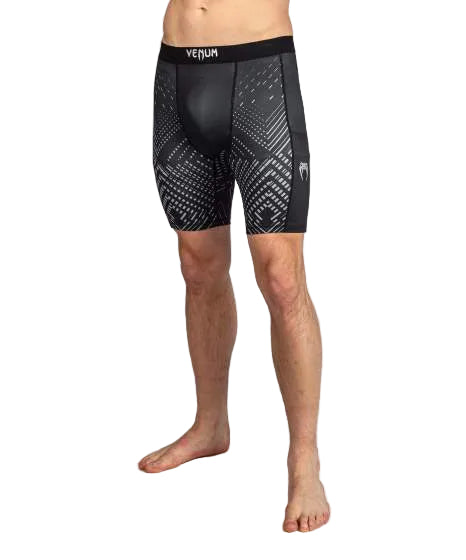 Venum Midnight Fury Vale Tudo Shorts Black/Grey/Silver