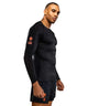 Venum Thunder Dragon Long Sleeve Rashguard Black/Grey/Copper