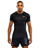Venum Thunder Dragon Short Sleeve Rashguard Black/Grey/Copper
