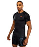 Venum Thunder Dragon Short Sleeve Rashguard Black/Grey/Copper