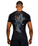 Venum Thunder Dragon Short Sleeve Rashguard Black/Grey/Copper
