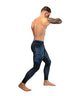 Venum Thunder Dragon Spats Black/Royal Blue