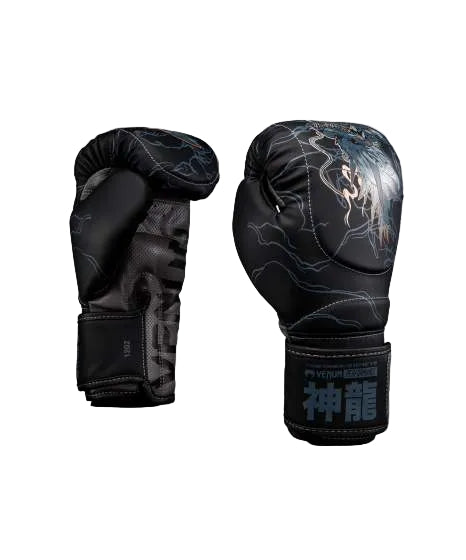 Venum Thunder Dragon Bokshandschoenen Black/Grey/Copper
