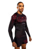 Venum Spectre Long Sleeve Rashguard Zwart/Rood