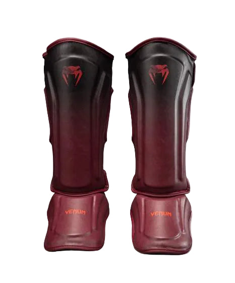 Venum Spectre Scheenbeschermers Zwart/Rood