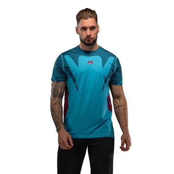 Venum Attack 90 Dry-Tech T-shirt Miami Blauw