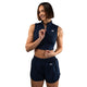 Venum Crop Top Sculpt Shape Navy Blauw