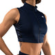 Venum Crop Top Sculpt Shape Navy Blauw