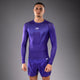 Venum Rashguard No Gi Long Sleeve Paars