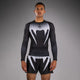 Venum Rashguard No Gi Long Sleeve Zwart/Wit